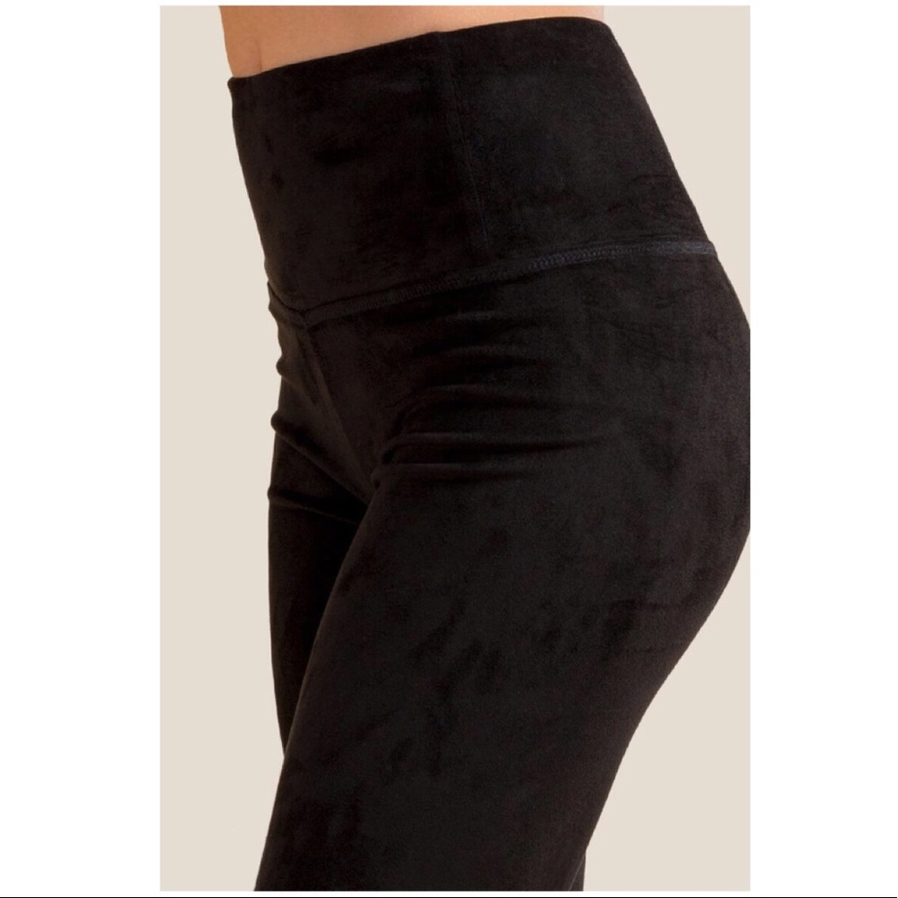FAUX SUEDE LEGGING